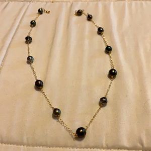 Tahitian pearl necklace
